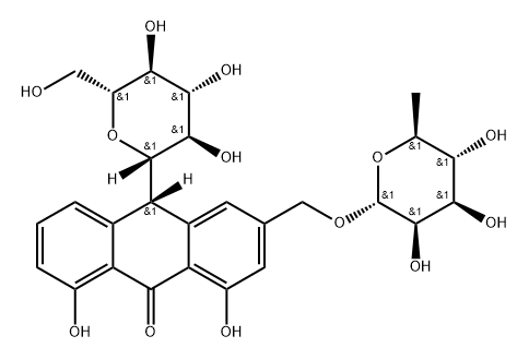 蘆薈糖苷A, 56645-88-6, 結(jié)構(gòu)式