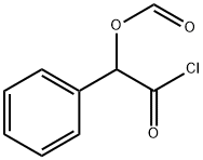 (α-Formyloxy)phenyl acetyl chloride Struktur