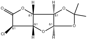 β-L-Idofuranuronic acid, 5-chloro-5-deoxy-1,2-O-(1-methylethylidene)-, γ-lactone