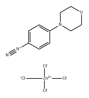 4-(morpholin-4-yl)benzenediazonium tetrachlorozincate (2:1) 