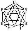 nido-7-Thiaundecaborane Struktur