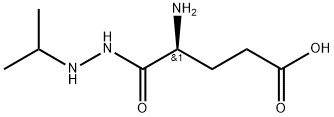 N'-(1-Methylethyl)-L-α-glutamyl hydrazide Struktur