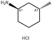 trans-3-Methyl-cyclohexylamine hydrochloride Struktur