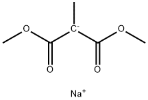 Propanedioic acid, 2-methyl-, 1,3-dimethyl ester, ion(1-), sodium salt (1:1)