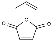 2,5-Furandione, polymer with 1-propene, potassium salt Struktur