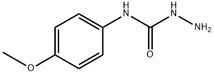 3-amino-1-(4-methoxyphenyl)urea Struktur