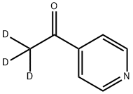 Ethanone-2,2,2-d3, 1-(4-pyridinyl)- Struktur