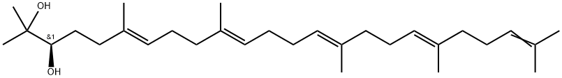 6,10,14,18,22-Tetracosapentaene-2,3-diol, 2,6,10,15,19,23-hexamethyl-, (3R,6E,10E,14E,18E)-