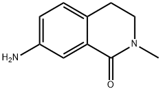 1(2H)-Isoquinolinone,7-amino-3,4-dihydro-2-methyl-(9CI) Struktur