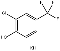 Phenol, 2-chloro-4-(trifluoromethyl)-, potassium salt (1:1)