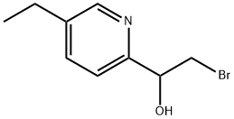 2-Pyridinemethanol,alpha-(bromomethyl)-5-ethyl-(9CI) Struktur