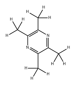 Pyrazine, tetra(methyl-d3)- (9CI) Struktur