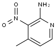 2-Pyridinamine,  4-methyl-3-nitro-,  radical  ion(1-)  (9CI) Struktur