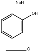 Formaldehyde, polymers with sulfonated phenol, sodium salts Struktur