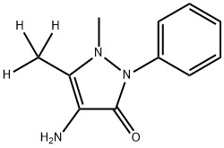 4-AMinoantipyrine-D3 (AA-D3) Struktur