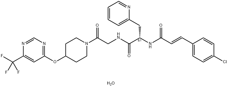 FK330 dihydrate Struktur