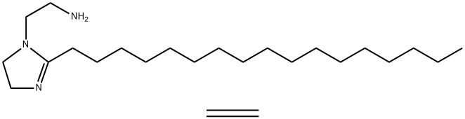 1H-Imidazole-1-ethanamine, 2-heptadecyl-4,5-dihydro-, reaction products with oxidized polyethylene Struktur