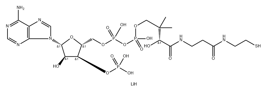 Coenzyme A, lithium salt Struktur