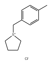 POLY(P-XYLENE TETRAHYDROTHIOPHENIUM Struktur