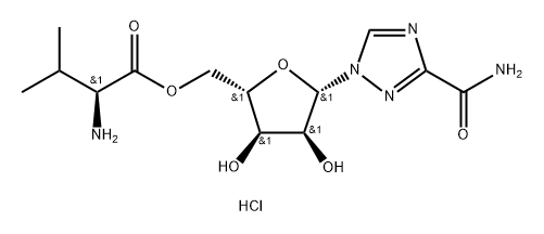 Levovirin valinate HCl Struktur