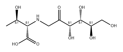 N-(1-Deoxy-D-fructos-1-yl)a€-L-threonine Struktur