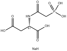 Sparfosic acid trisodium Struktur