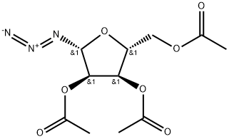 1-AZIDO-2,3,4-TRI-O-ACETYLRIBOSE, 70964-85-1, 結(jié)構(gòu)式