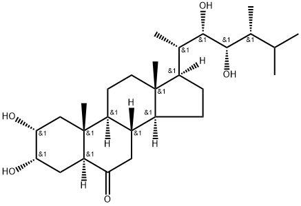 22S,23S-EPICASTASTERONE Struktur