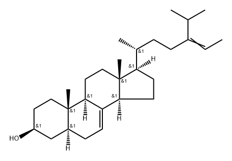 Δ7-Avenasterol Struktur