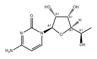 5'(R)-C-Methylcytidine Struktur