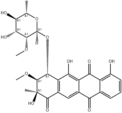 aranciamycin Struktur