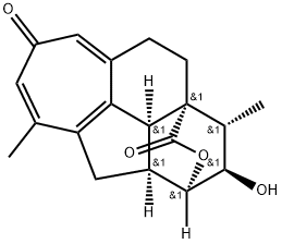 hainanolidol Struktur