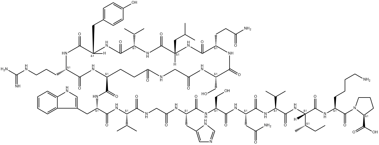 LARIATIN A, 732286-09-8, 結(jié)構(gòu)式