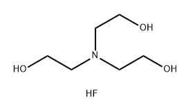 2,2',2''-Nitrilotriethanol hydrofluoride Struktur