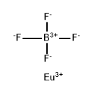 Europium fluoroborate Struktur