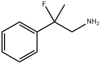 Benzeneethanamine, β-fluoro-β-methyl- Struktur