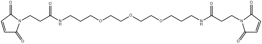 1H-Pyrrole-1-propanamide, N,N'-[oxybis(2,1-ethanediyloxy-3,1-propanediyl)]bis[2,5-dihydro-2,5-dioxo- (9CI) Struktur