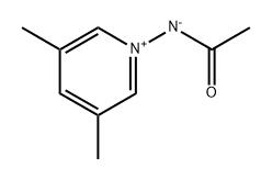 Pyridinium, 1-(acetylamino)-3,5-dimethyl-, inner salt