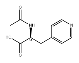 N-Ac-b-(4-Pyridyl)-S-Alanine Struktur