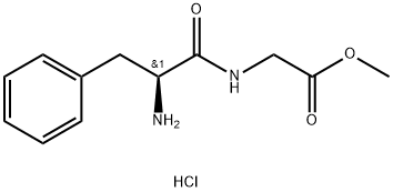 L-Phe-Gly-OMe hydrochloride Struktur