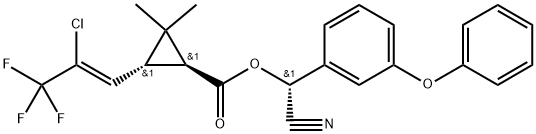 (1S)-trans-Lambda-Cyhalothrin Struktur