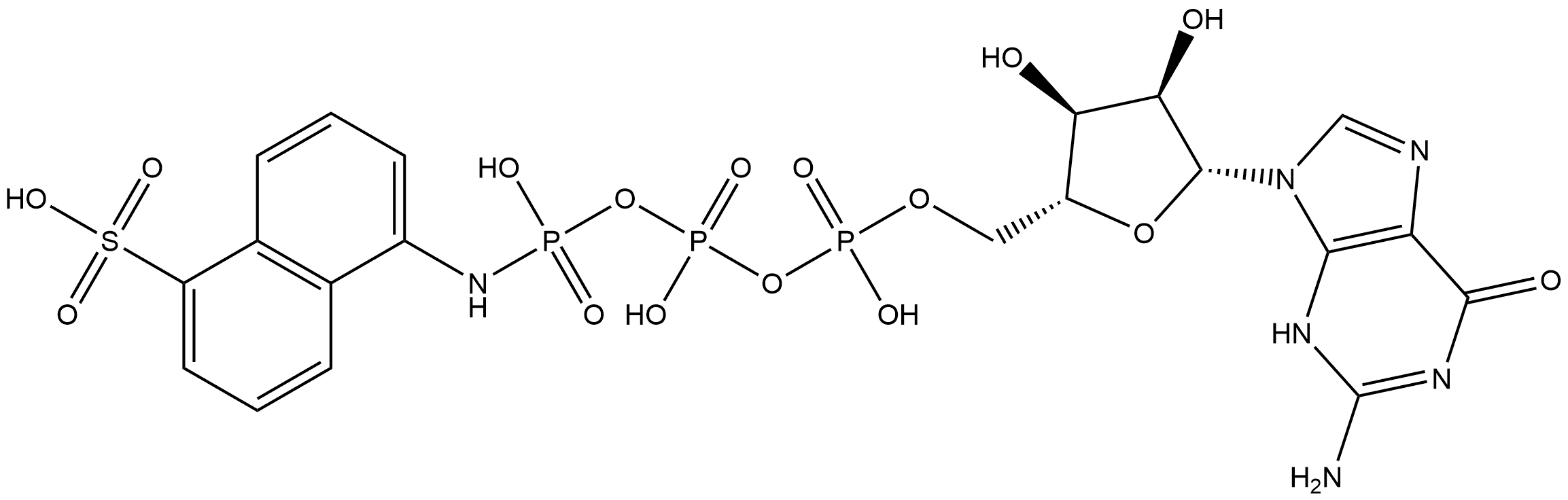 GTP-γ-AmNS Struktur