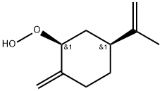 p-menthadienhydroperoxide,(Z)-p-mentha-1,8-dien-2-hydroperoxide Struktur