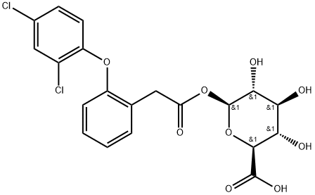 fenclofenac glucuronide Struktur