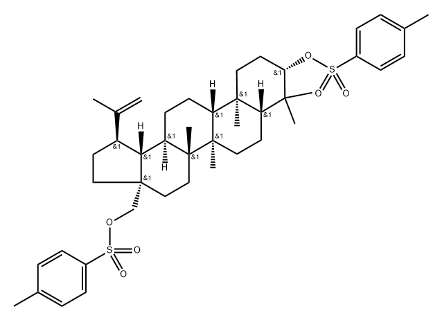 Betulin 3,28-di-o-tosylate, 97%, Semi-Synthetic Struktur