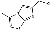 6-(chloromethyl)-3-methylimidazo[2,1-b]thiazole Struktur