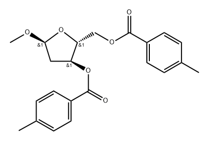 Methyl 2-deoxy-3,5-di-O-p-toluoyl-α-D-ribo-furanoside