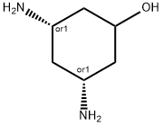 rel-(3R,5S)-3,5-Diaminocyclohexanol Struktur