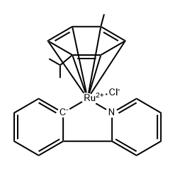 C21H22ClNRu Struktur