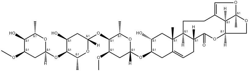 Glaucoside C, 81474-89-7, 結(jié)構(gòu)式